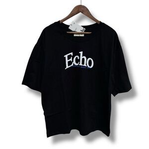 NWT Echo Design Men's‎ Beija Flor Brasil Graphic T Shirt Black Size XL 23.5 x 28